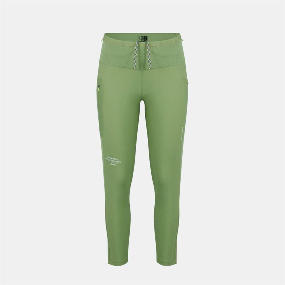 Karrimor Womens/Ladies Trail Zip Pocket Fitted Leggings / Eden Green